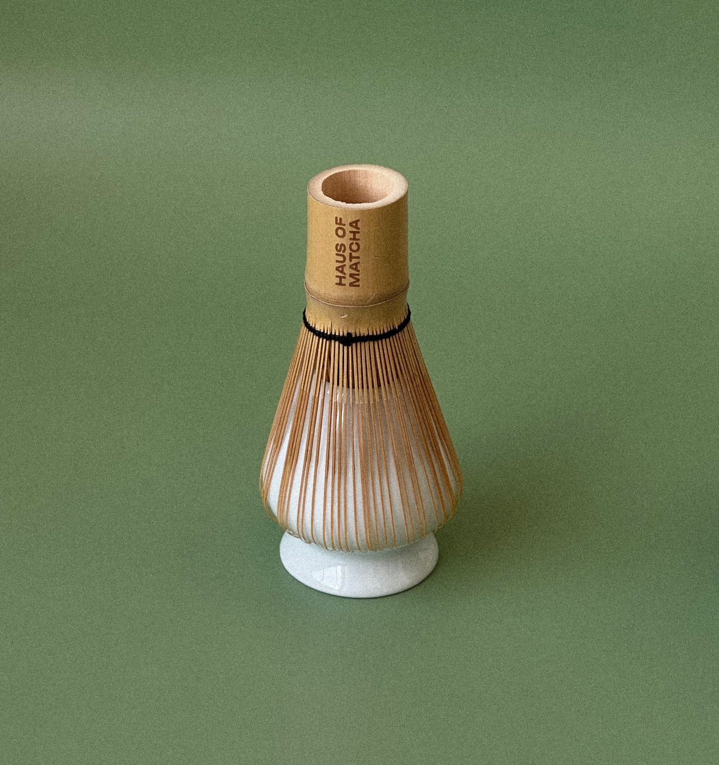 Bamboo whisk holder